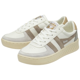 Gola Sneaker Grandslam Trident 2024 white/light grey/beige ladies